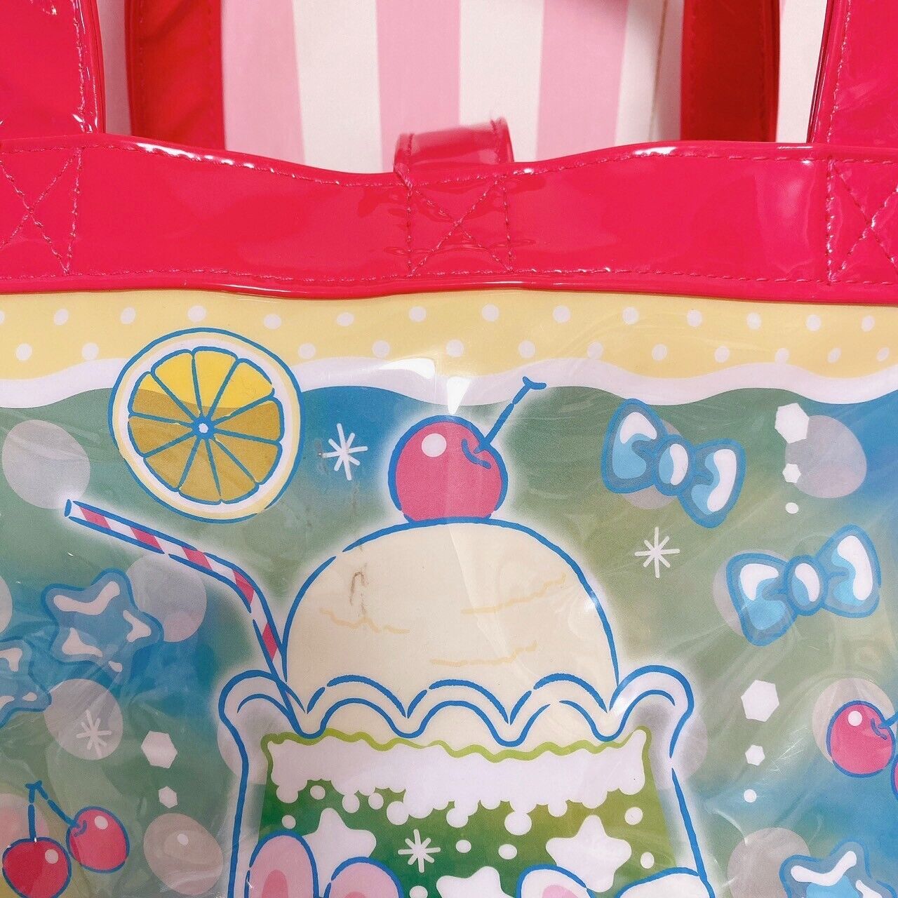 Mother Garden Swimming Pool Bag Usamomo Rabbit Ice Cream Red Sweets Dot Star