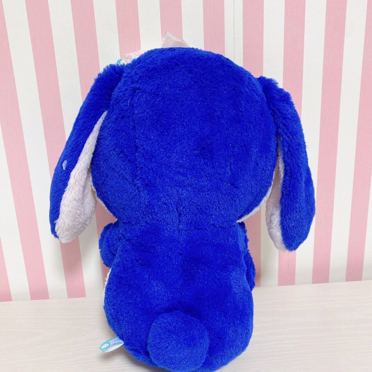 Poteusa Loppy Plush Soft Stuffed Toy Doll Fluffy Cassiopeia-Chan Blue White Rare