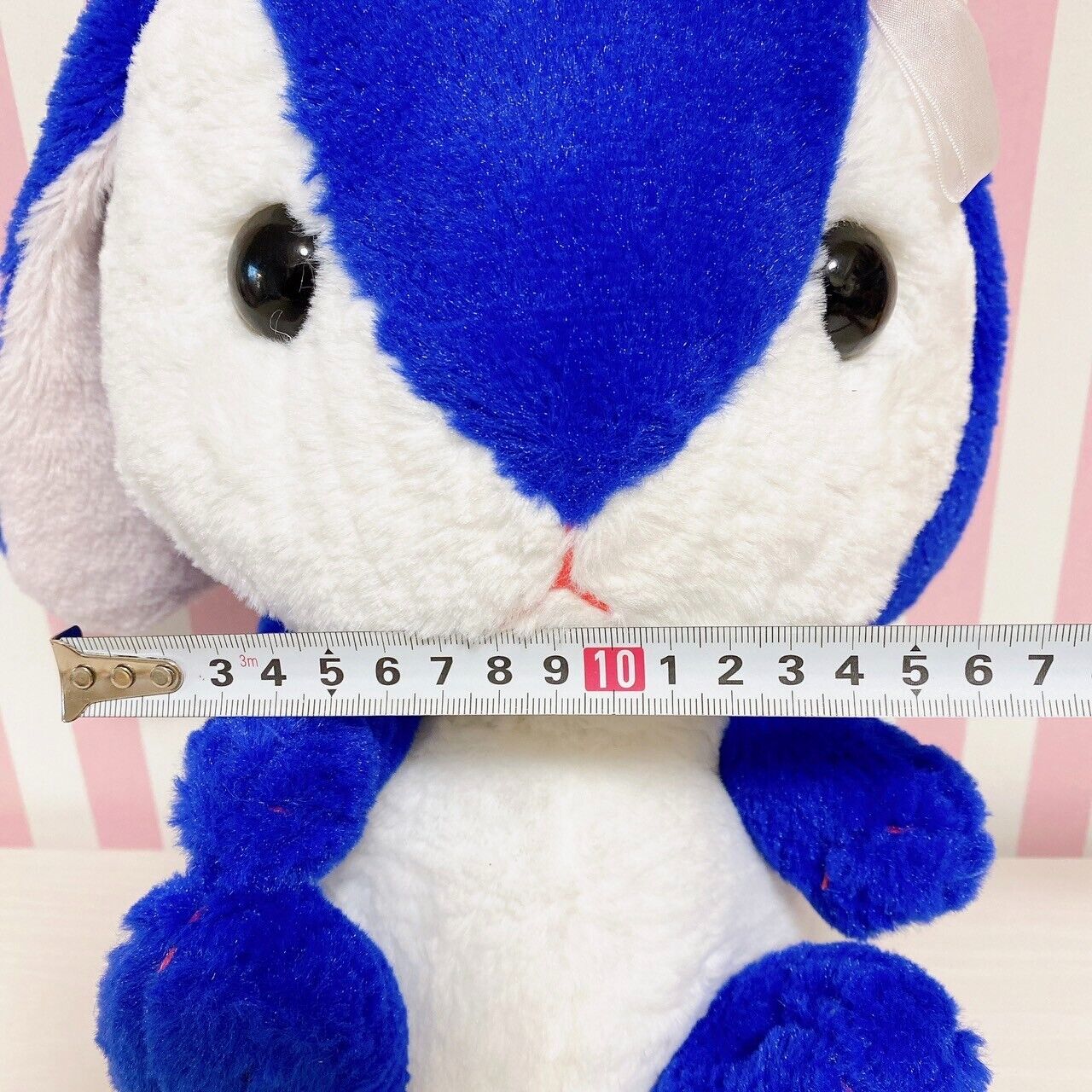 Poteusa Loppy Plush Soft Stuffed Toy Doll Fluffy Cassiopeia-Chan Blue White Rare