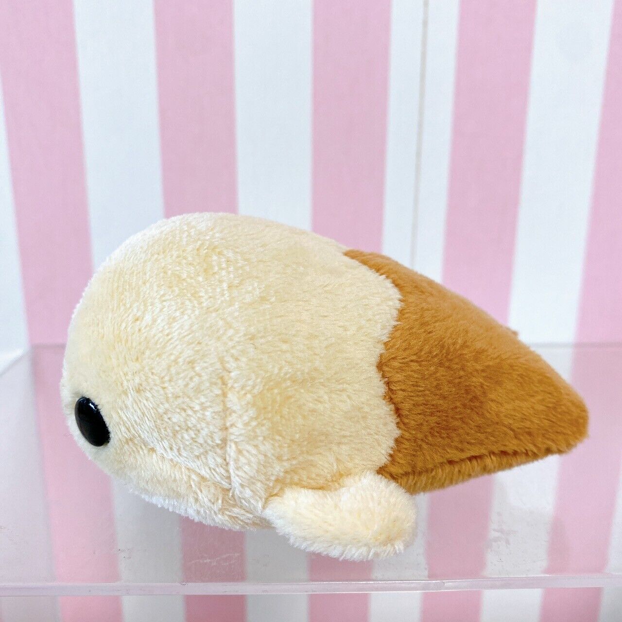 San-X Mamegoma Mascot Set 2 Plush Soft Stuffed Toy Keychain Ball Pudding Rare