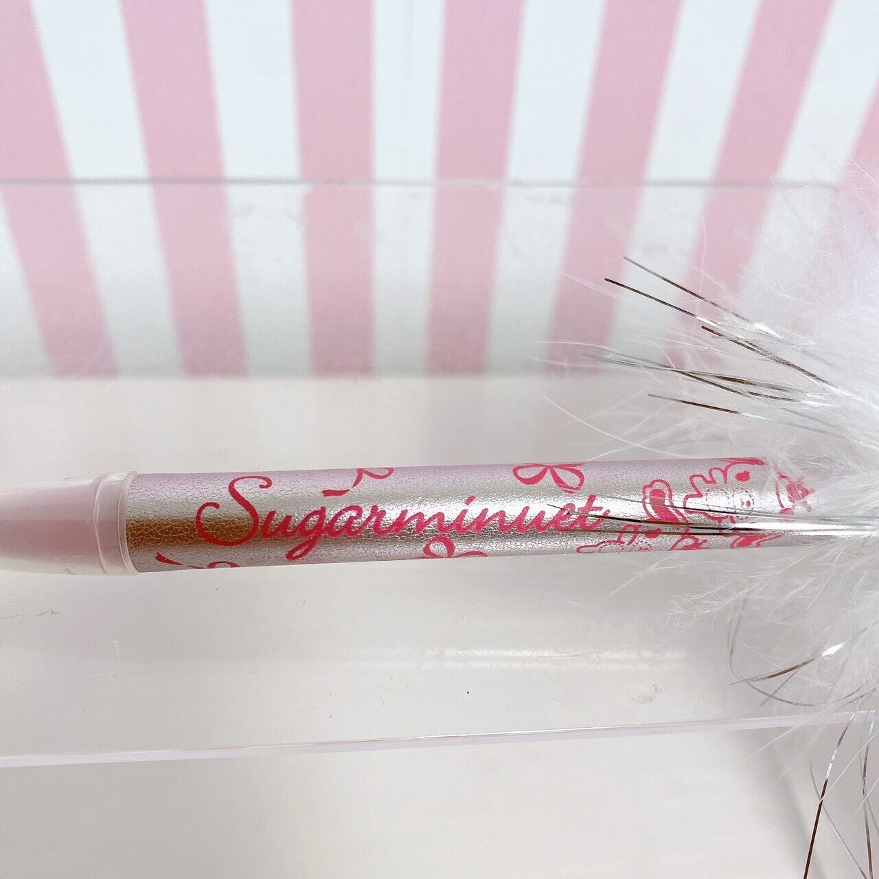 Sanrio Sugar Minuet Bunnies Ballpoint Pen Ballet Prima Usa Rabbit Ribbon Fluffy