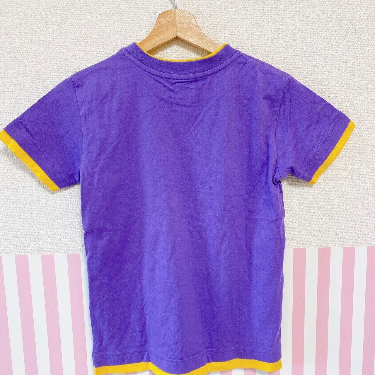 San-X Buru Buru Dog  Dogs Purple Yellow T-shirt 150cm Clothes Kawaii Character