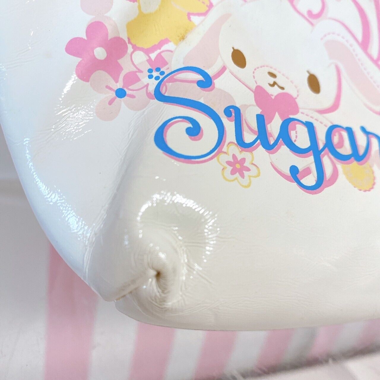 Sanrio Sugar Bunnies Tote Bag Pouch Handbag Shirousa Kurousa Hanausa Momousa