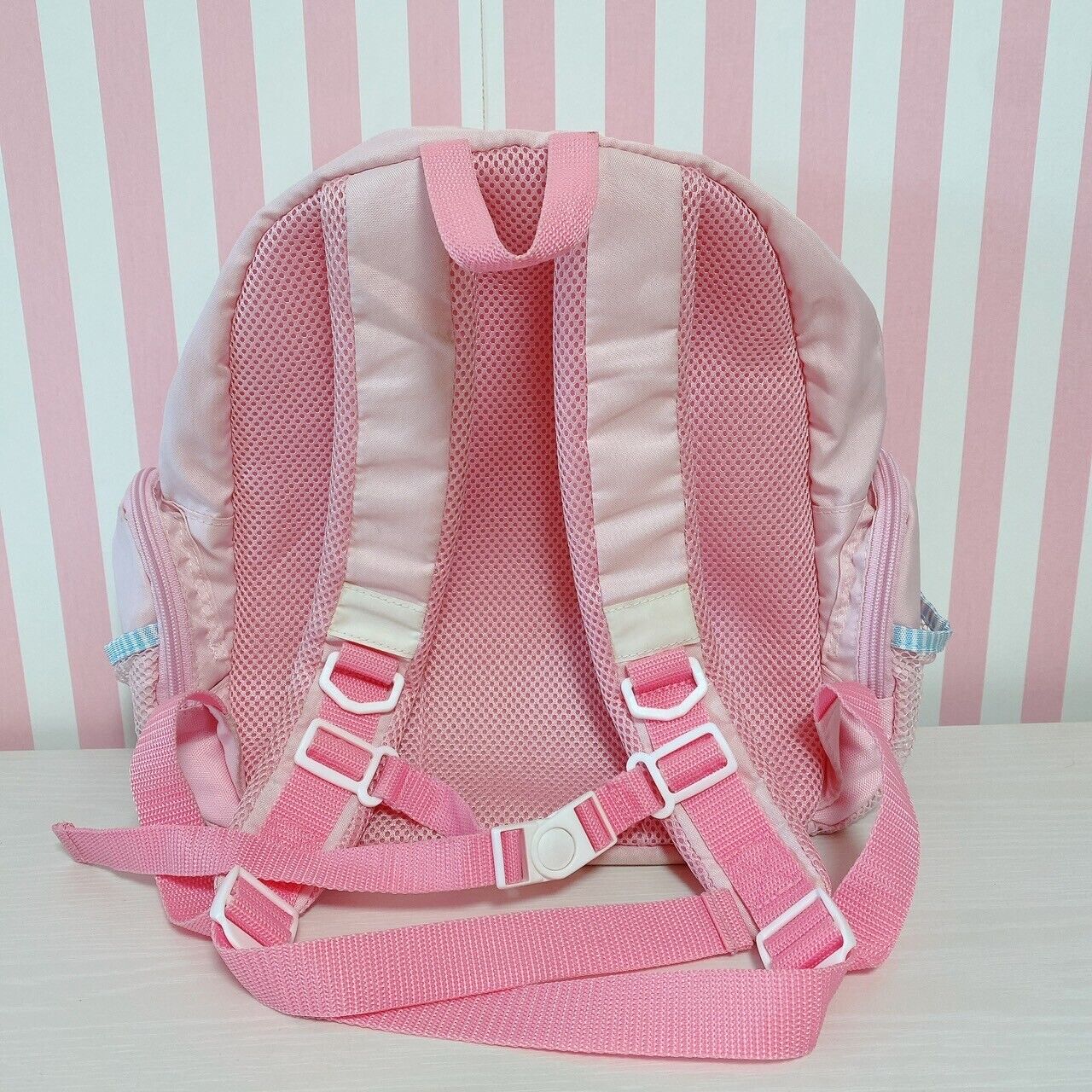 Sanrio Sugar Bunnies Backpack Rucksack Bag School Rabbit Pink Race Kawaii Rare