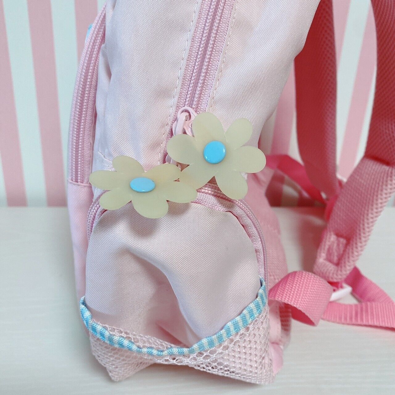 Sanrio Sugar Bunnies Backpack Rucksack Bag School Rabbit Pink Race Kawaii Rare