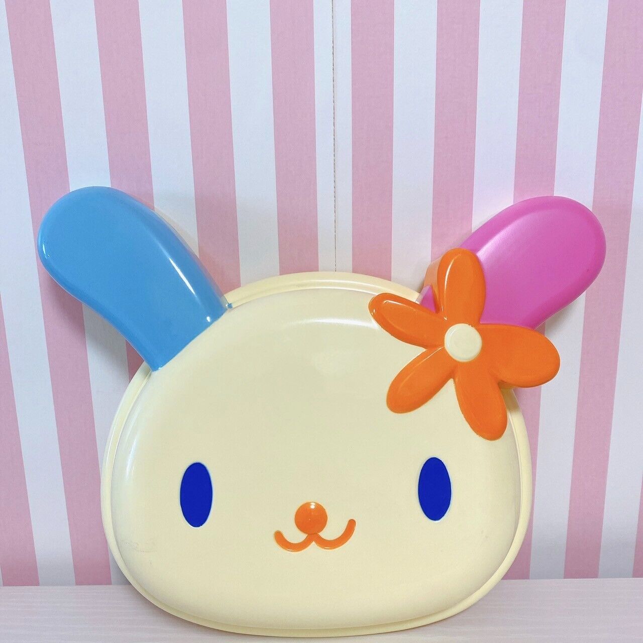 Sanrio Usahana Children's Lunch Plate Rabbit Flower Heart Character Kawaii Rare