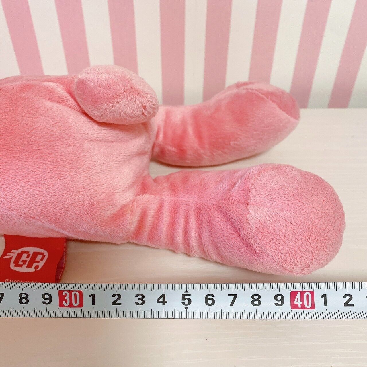 Gloomy Bear Bloody Pink Plush Soft Stuffed Toy Doll Fluffy Lying Down CGP 138