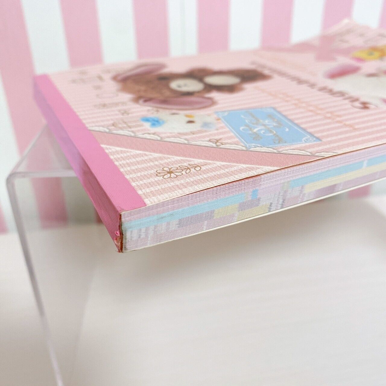 Sanrio Sugar Bunnies Notepad envelope pack live-action can case 3Set Kawaii Rare