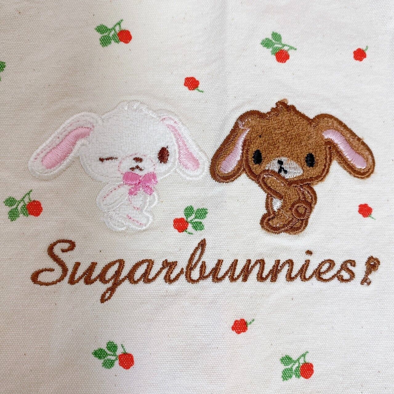 Sanrio Sugarbunnies Bunnies Cafe Apron for Adult Cooking White Pink Shirousa