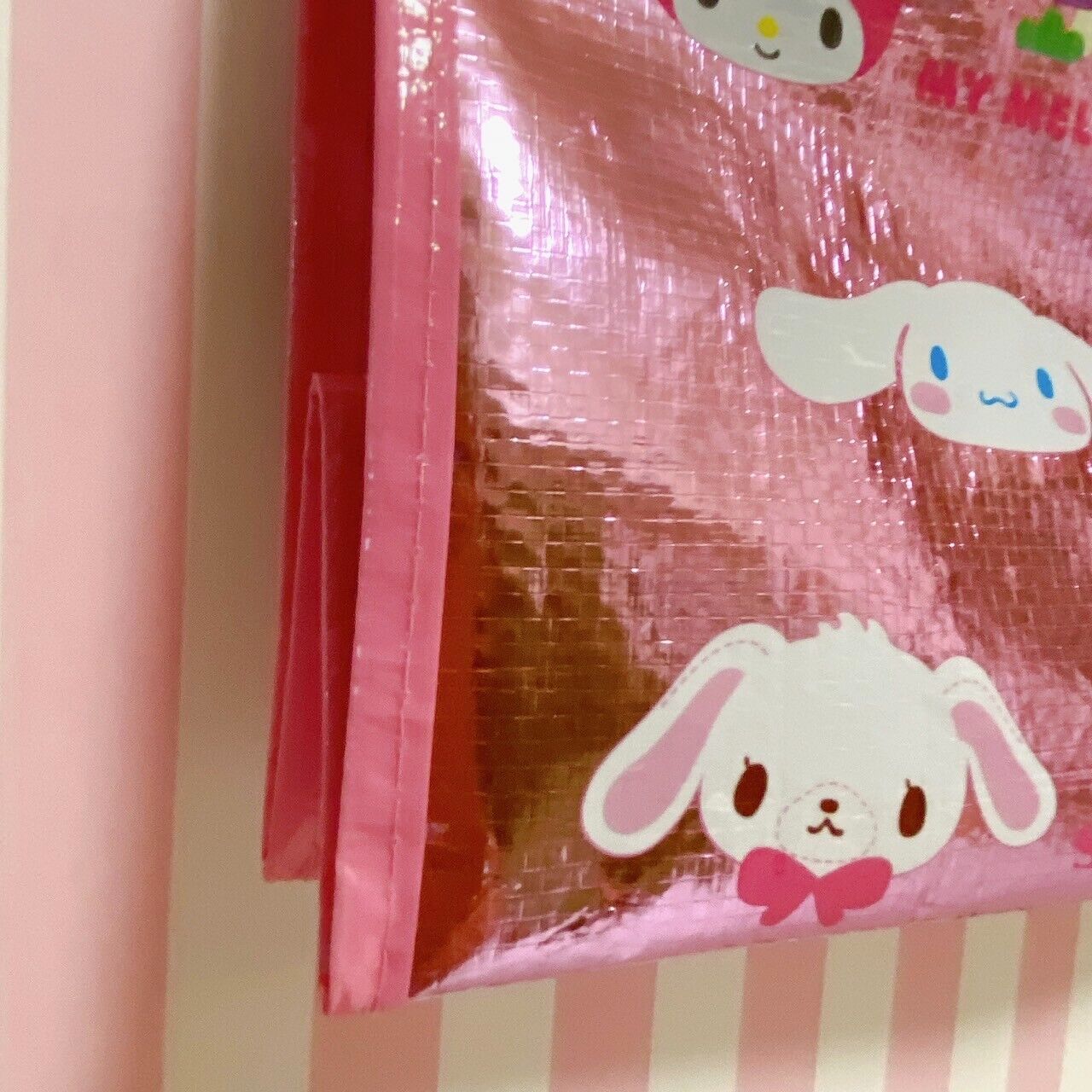 Sanrio Sugar Bunnies Aluminum Lucky Bag Pink Shirousa Kurousa Kitty My Melody