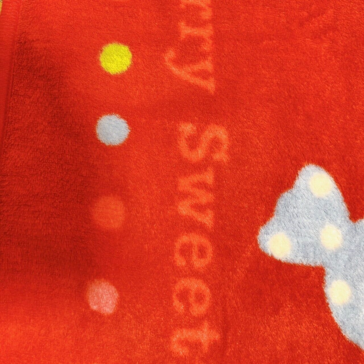 Mother Garden Mothergarden Strawberry Red Blanket Sweets Pattern Kawaii Rare