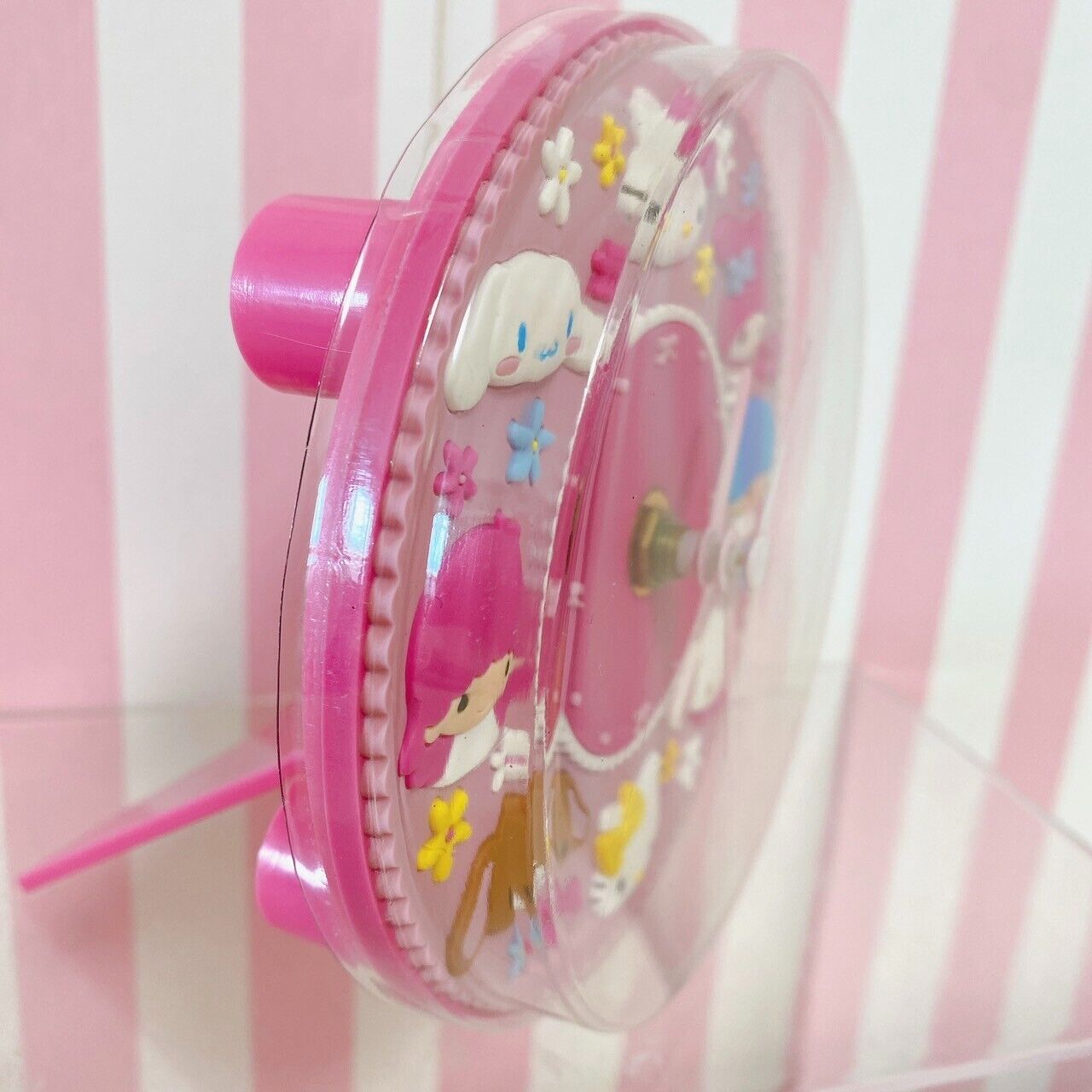 Sanrio Rubber Clock Junk Sugar Bunnies Hello Kitty My Melody Little Twin Stars