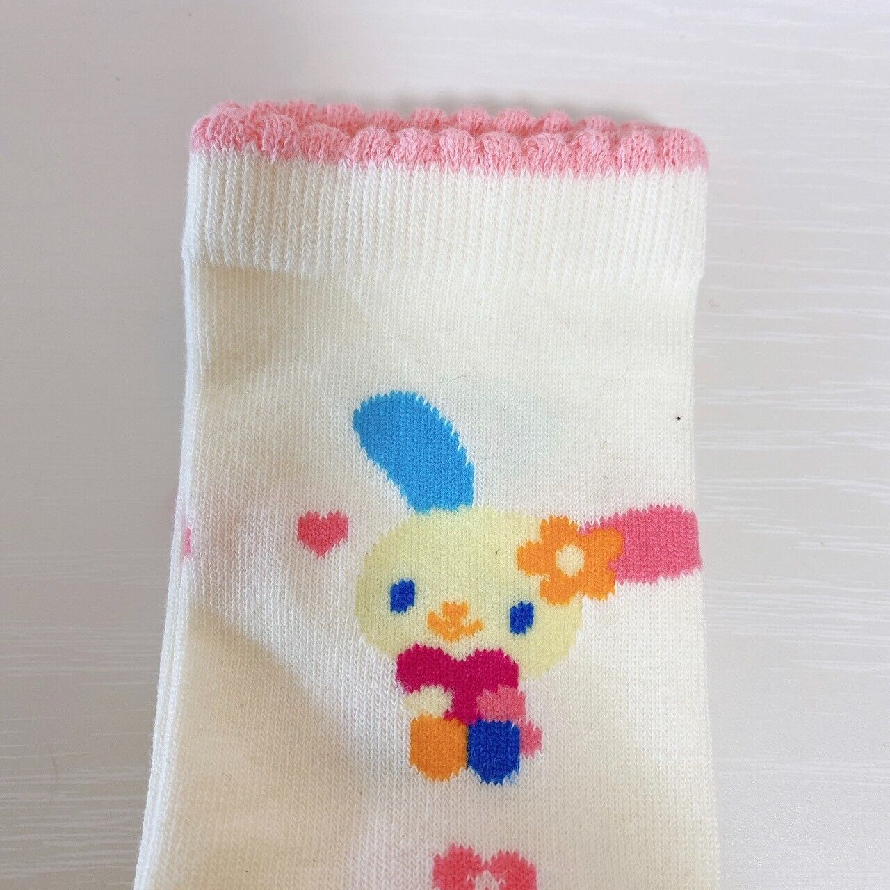 Sanrio Character Socks Set 7 Usahana Charmmy Kitty Tenorikuma Bonbon Ribbon Rare