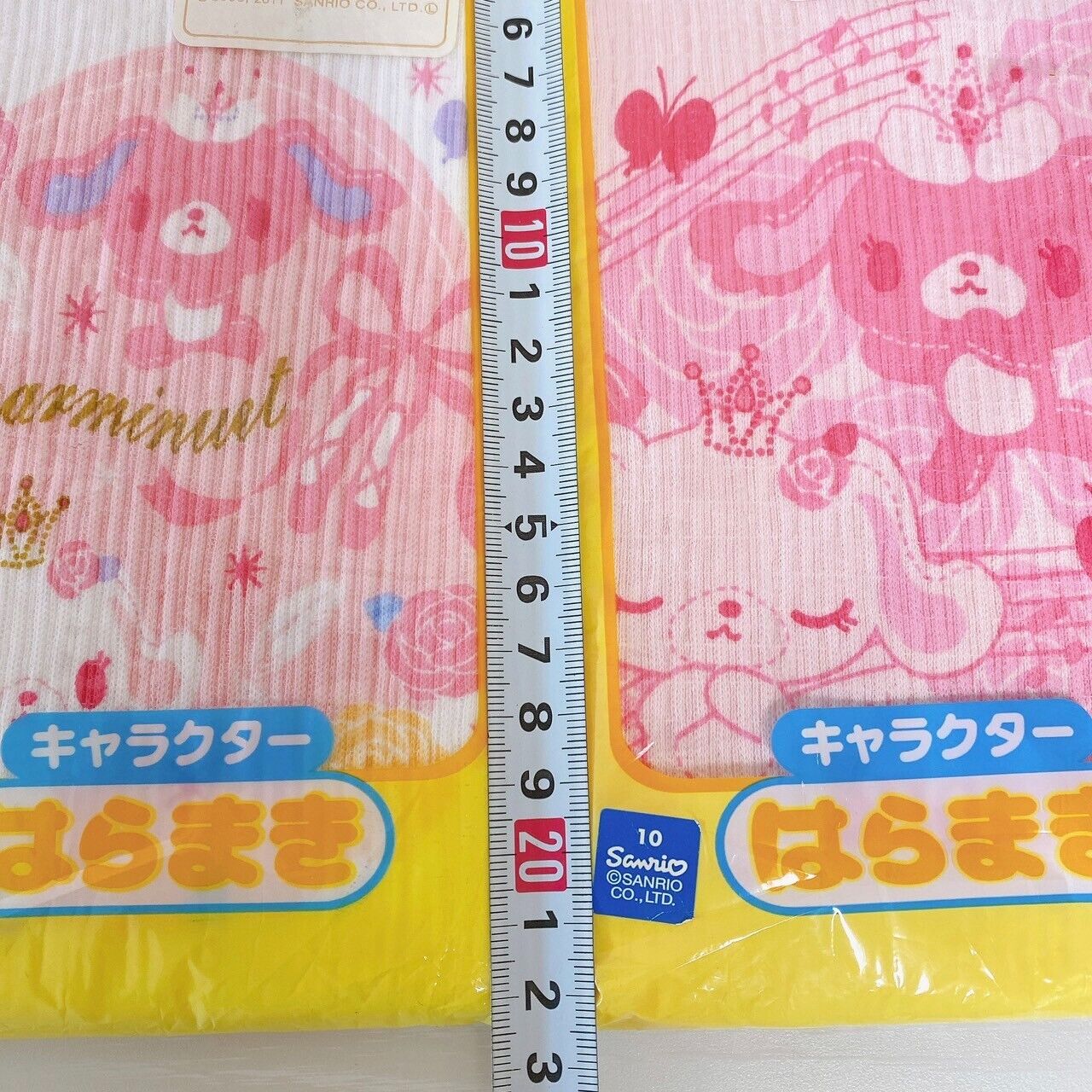 Sanrio Sugar Minuet Bunnies Stomach Band Set 2 Ballet Prima Usa Pink Tiara Rare