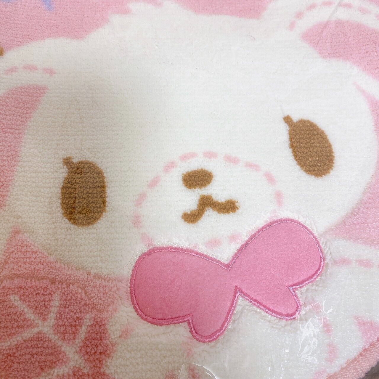 Sanrio Sugar Bunnies Multi Mat Room Toilet Pet Shirousa Kurousa Pink Fluffy Rare