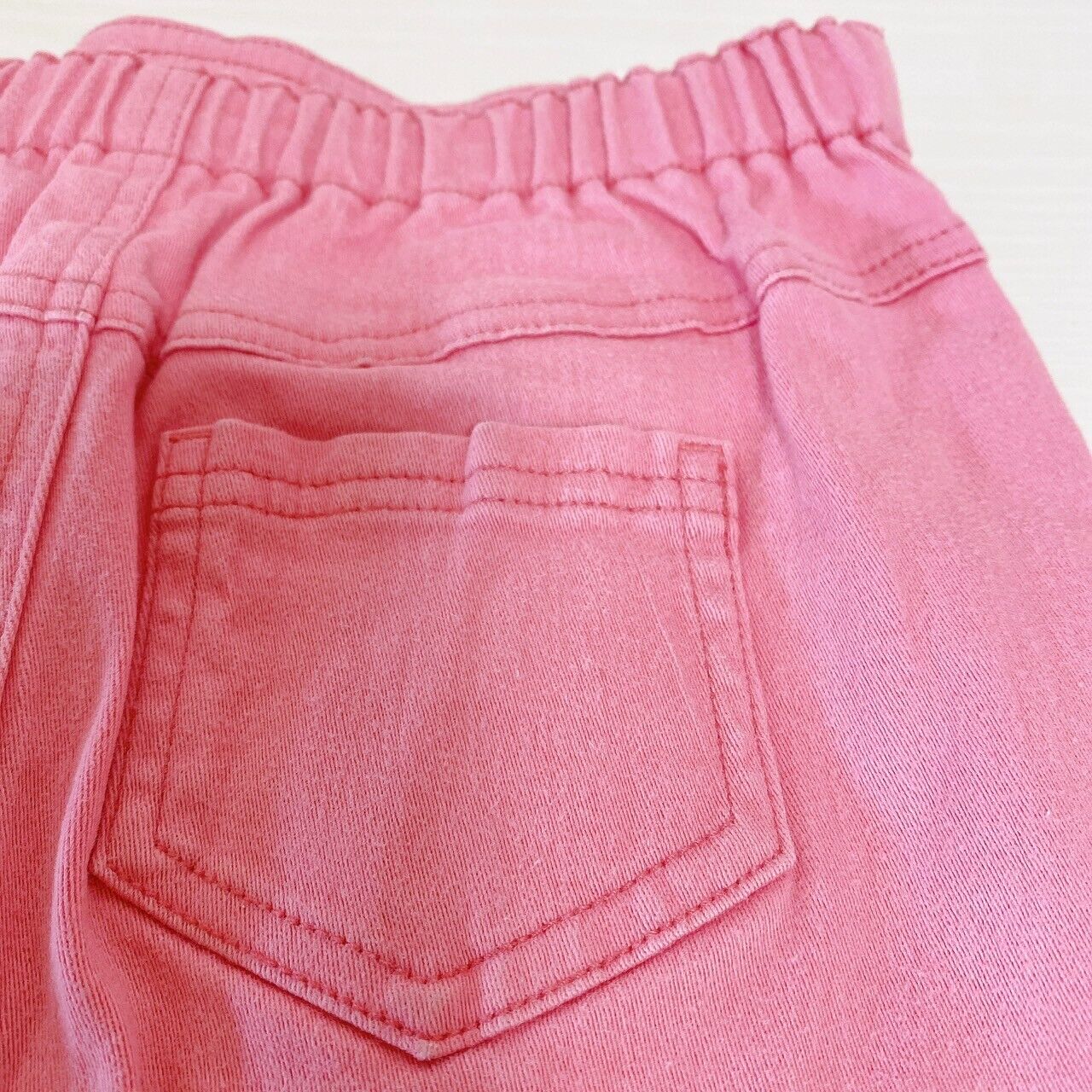 Sanrio Usahana Denim Skirt Pink 120 Size Sugar Land Kawaii Kids Rabbit Character