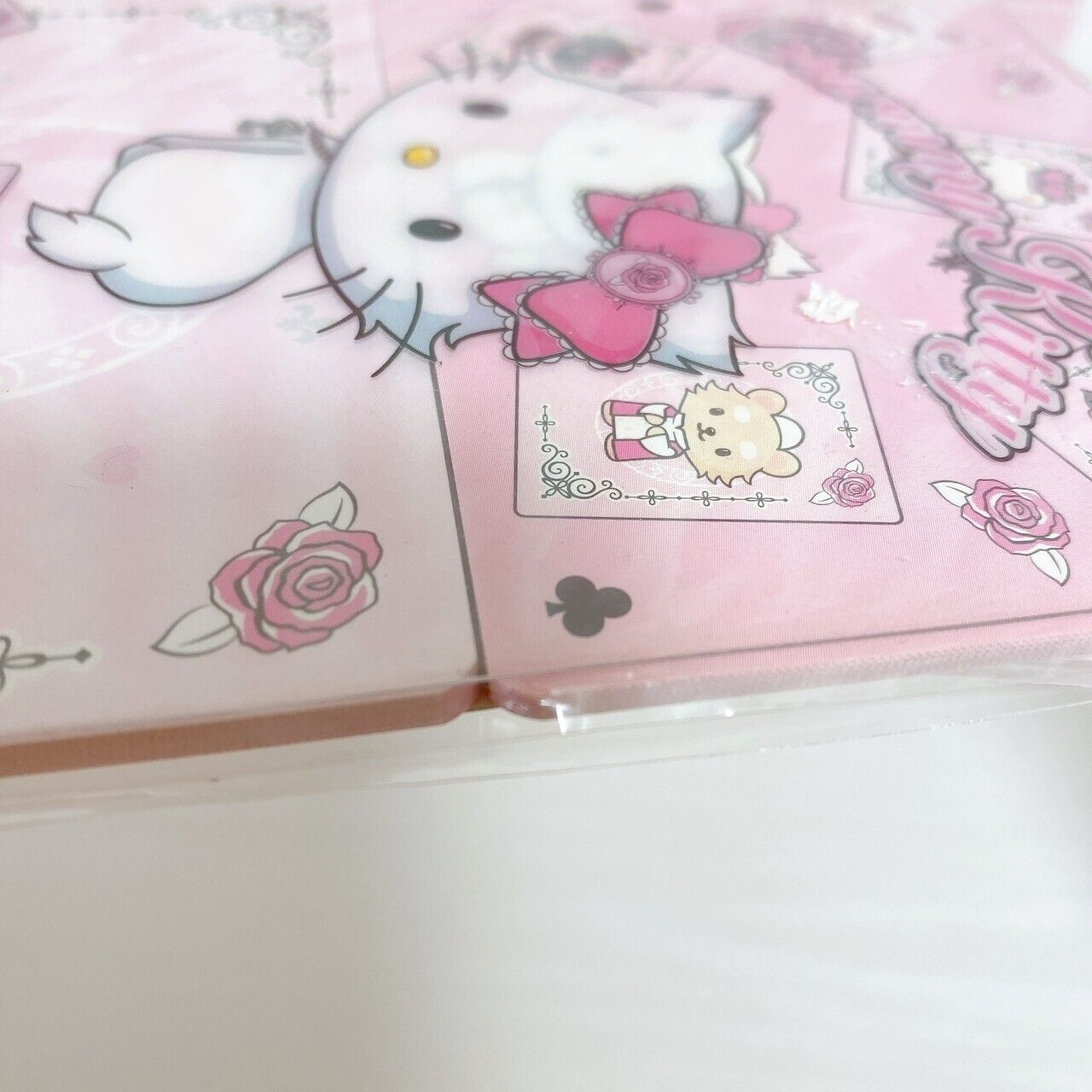 Sanrio Hello Kitty Charmmy Charmy Kitty Set 4 Pink Ring Note Sticky Stationary