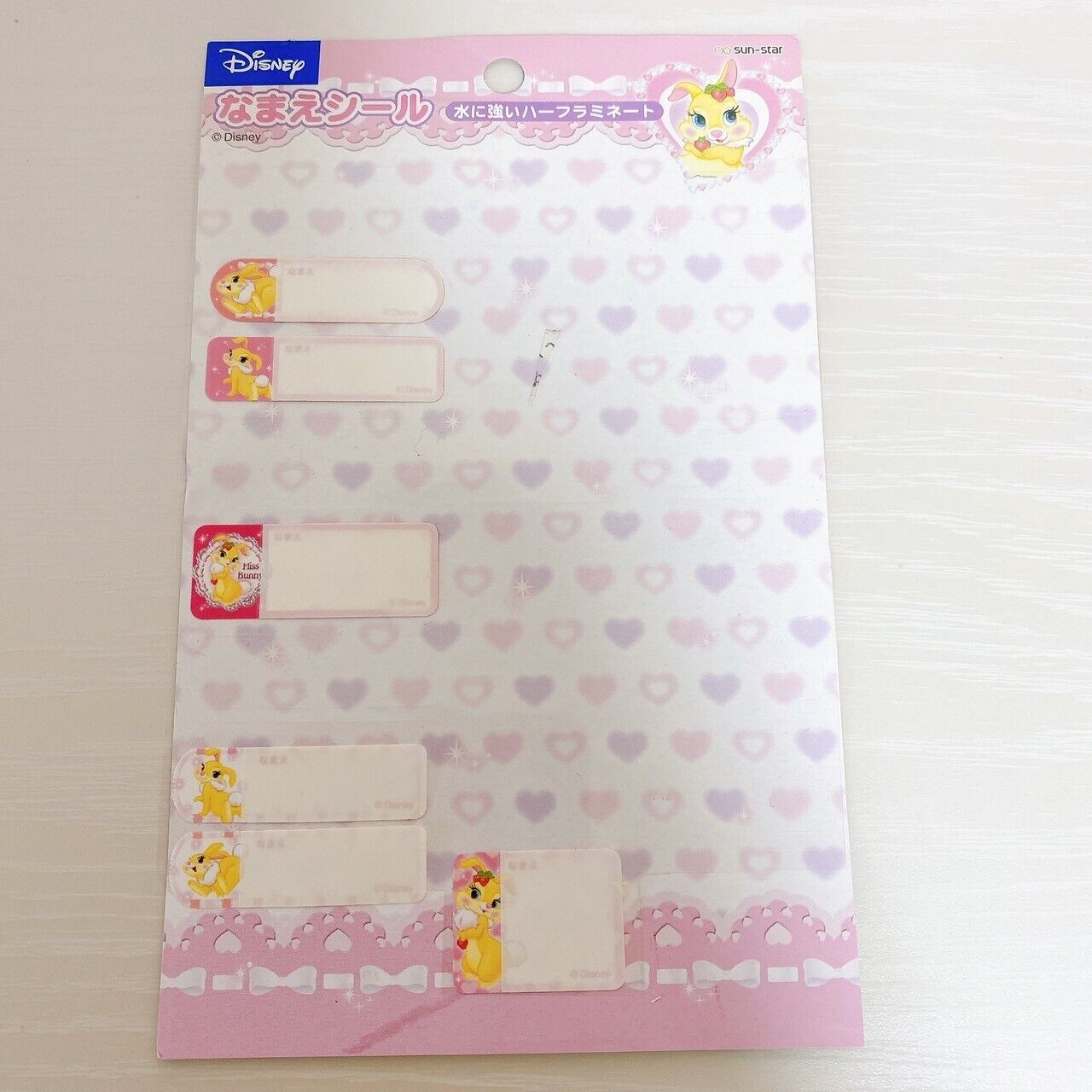 Sanrio Sugar Bunnies Sticker Flake Seal Shirousa Kurousa Patty & Jimmy Kawaii