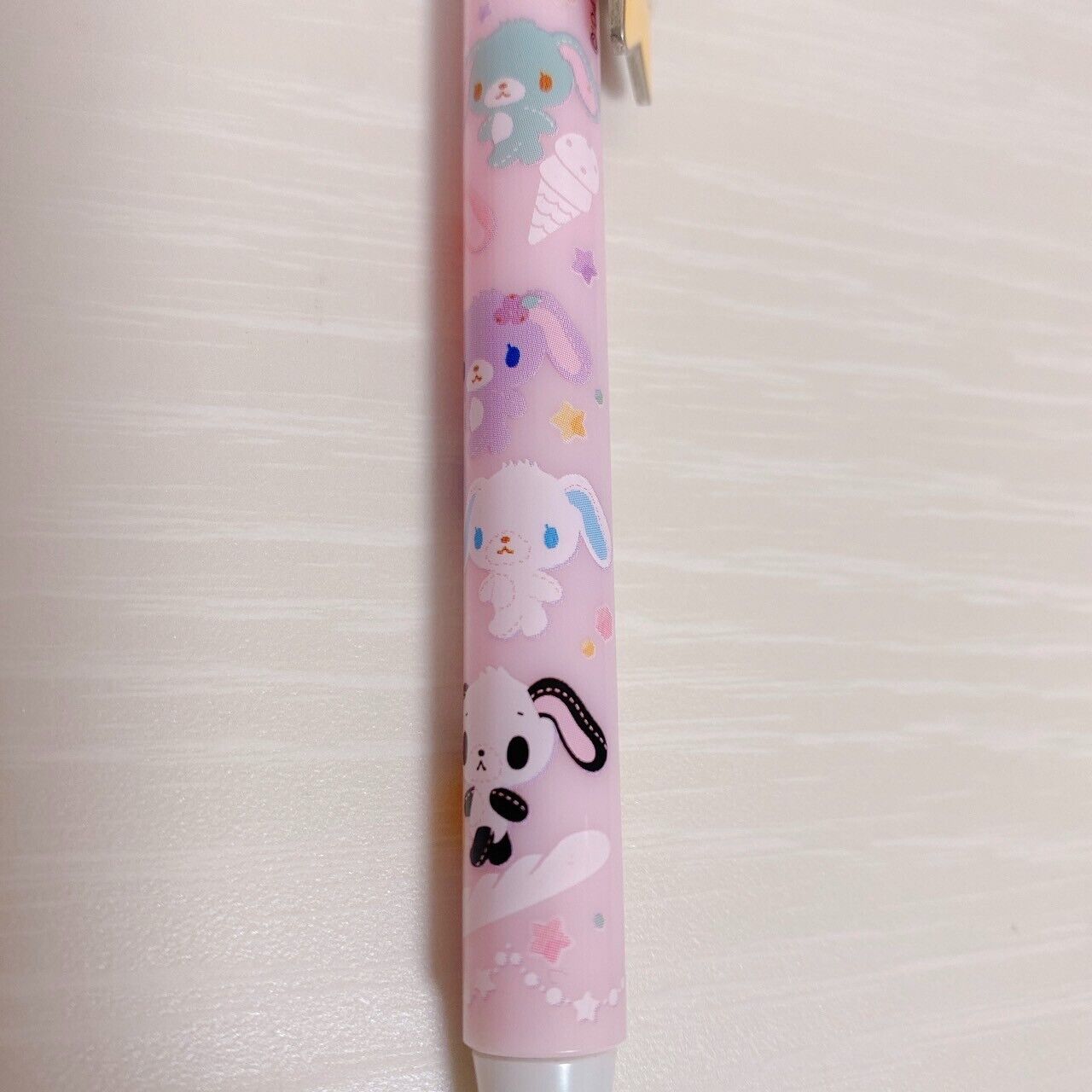 Sanrio Sugar Bunnies Mechanical Pencil Ballpoint Pen Pink Stationery Kawaii Rare