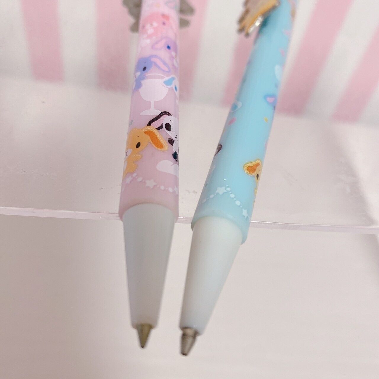 Sanrio Sugar Bunnies Mechanical Pencil Ballpoint Pen Pink Stationery Kawaii Rare