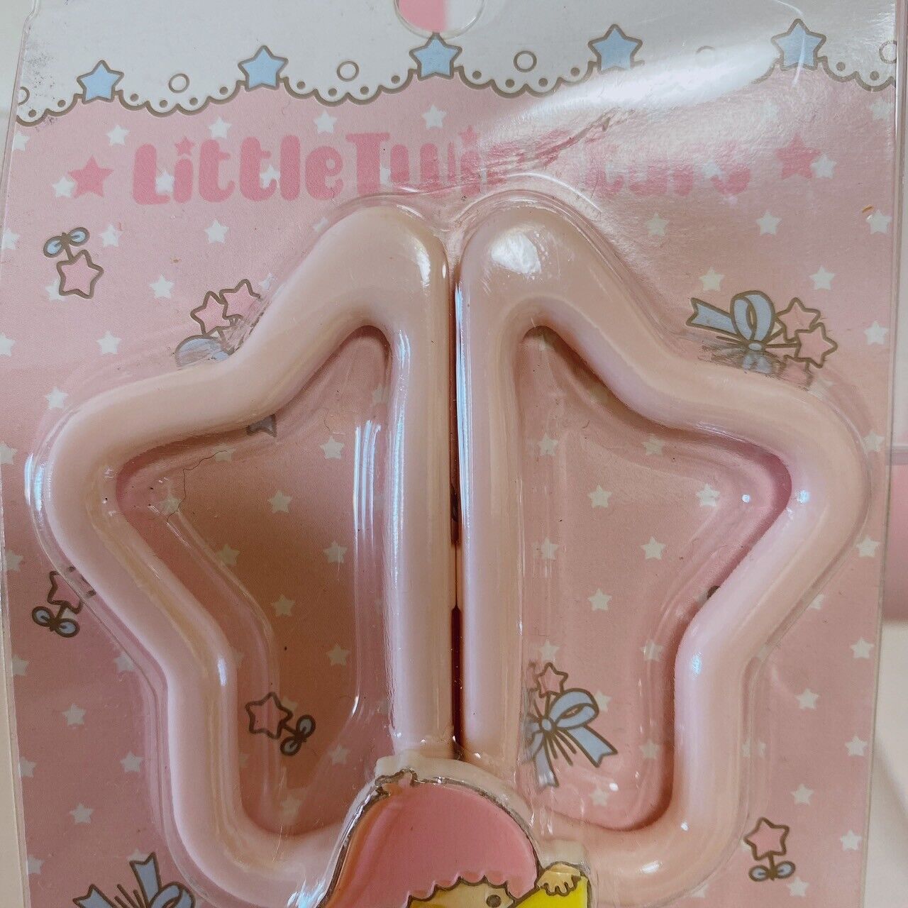 Sanrio Little Twin Stars Kiki Lala Scissors Pink Star Stationery Kawaii Pink