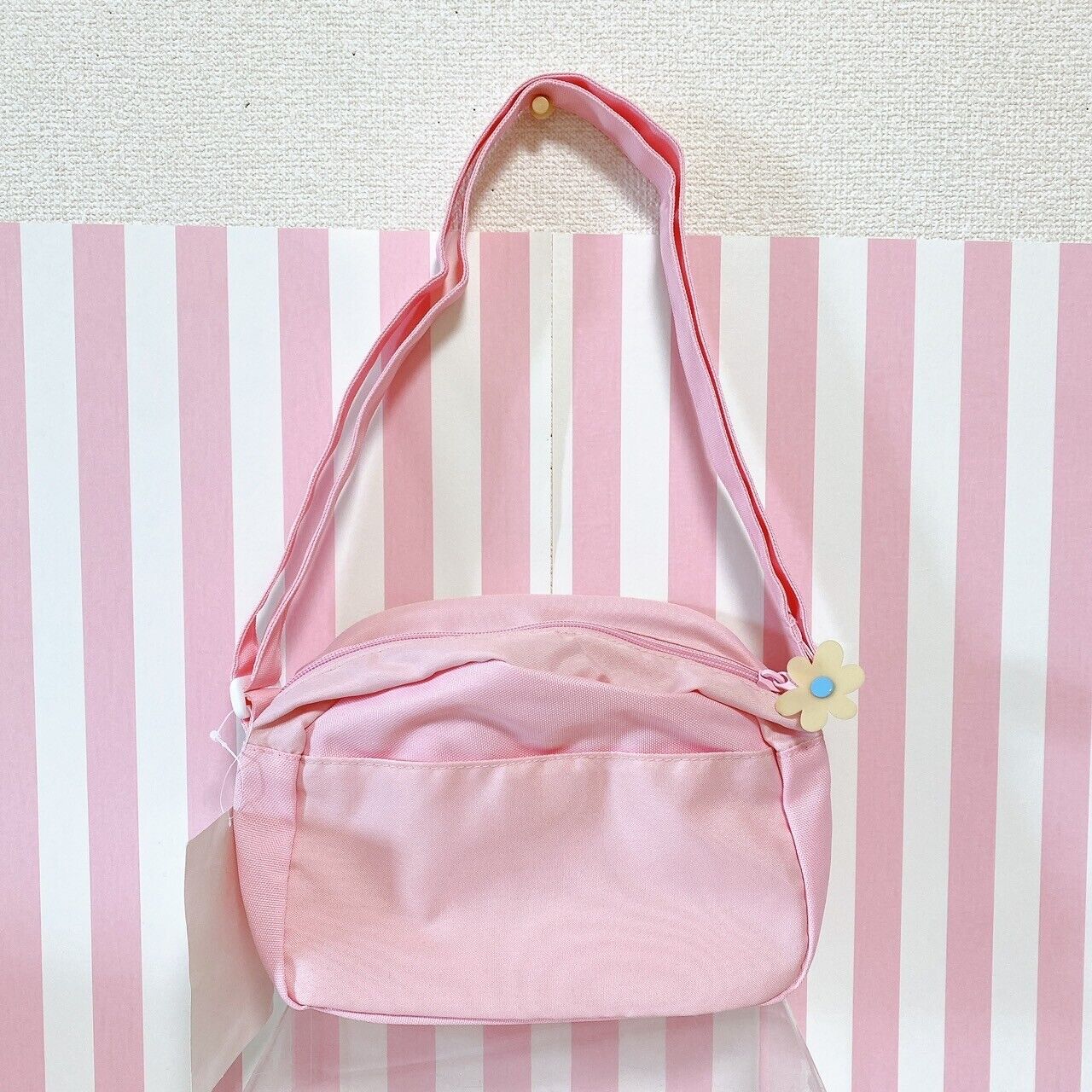 Sanrio Sugar Bunnies Shoulder Bag Lesson Kindergarten Pink Bicycle Flower Rabbit