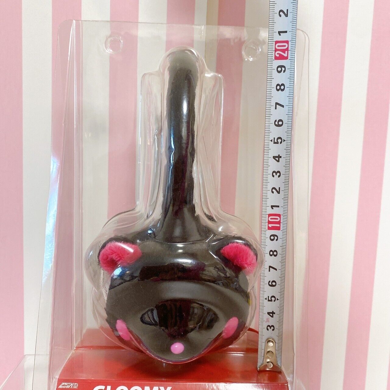 Gloomy bloody Bear Chax GP Face Headphones Black Pink Kawaii Character Rare