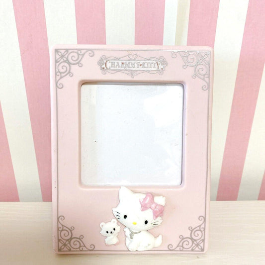 Sanrio Charmmy Kitty Sugar Photo Frame Pink Stand Anime pottery Character Rare