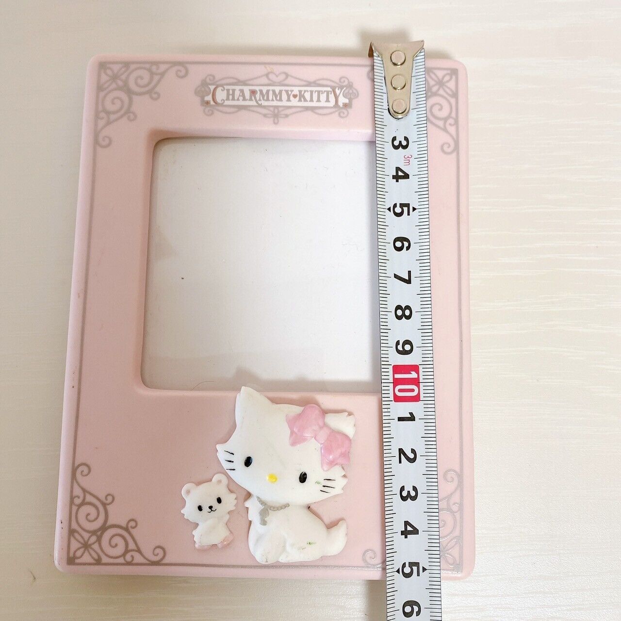 Sanrio Charmmy Kitty Sugar Photo Frame Pink Stand Anime pottery Character Rare