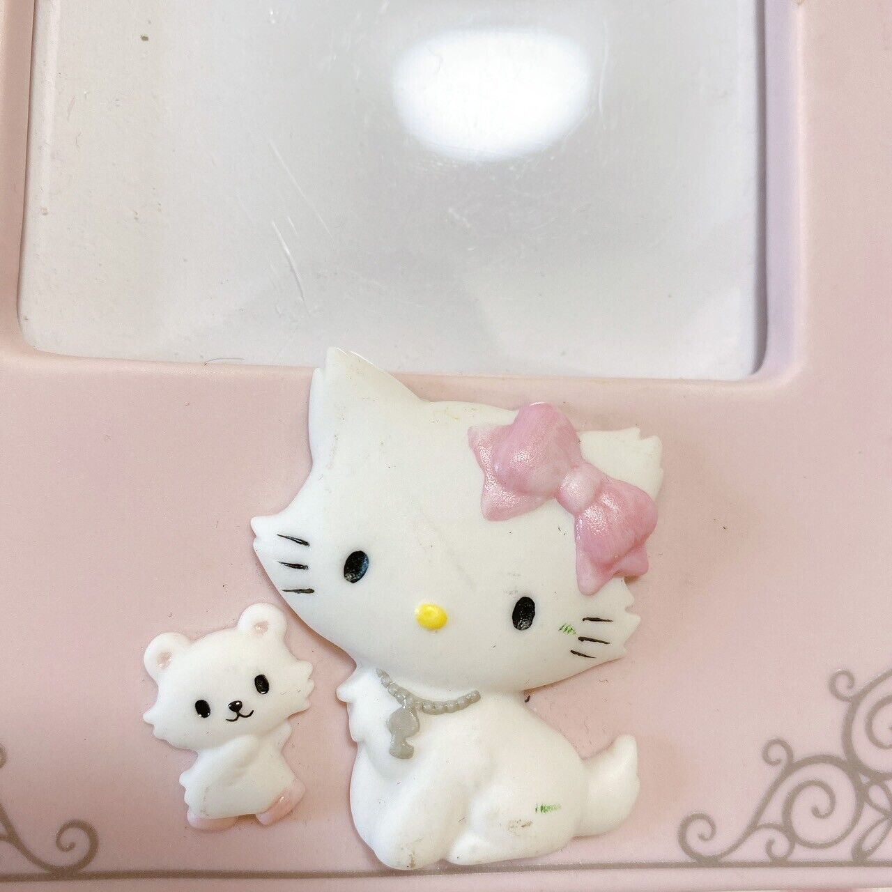 Sanrio Charmmy Kitty Sugar Photo Frame Pink Stand Anime pottery Character Rare