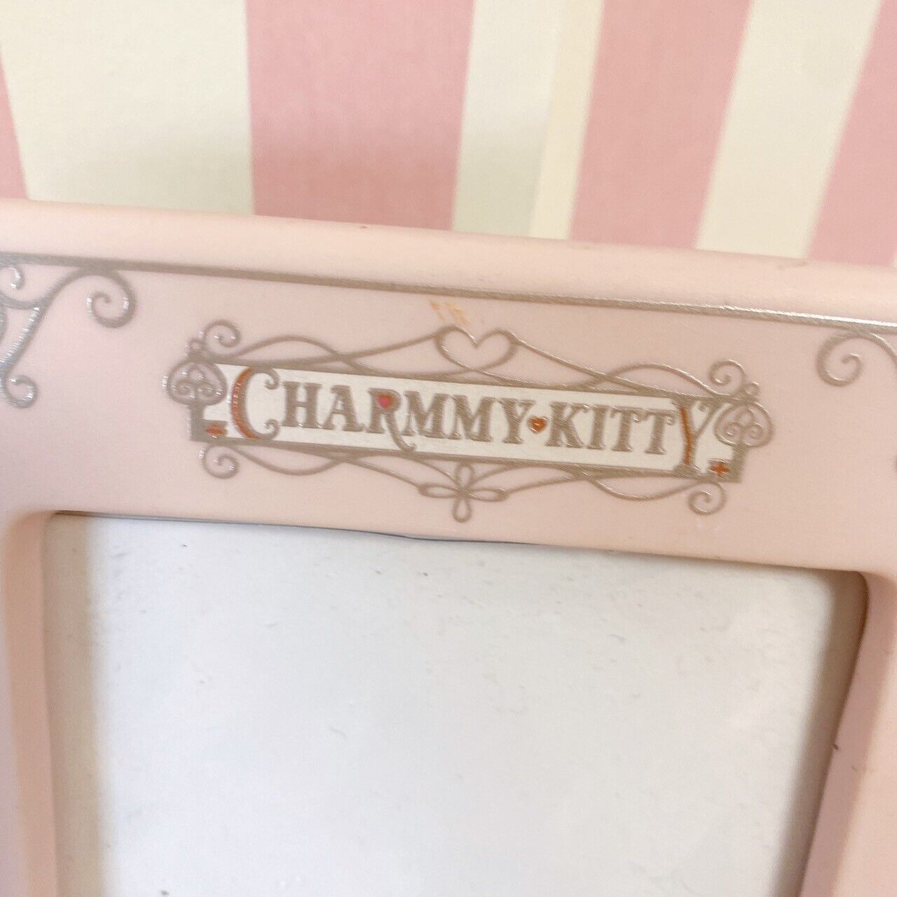 Sanrio Charmmy Kitty Sugar Photo Frame Pink Stand Anime pottery Character Rare