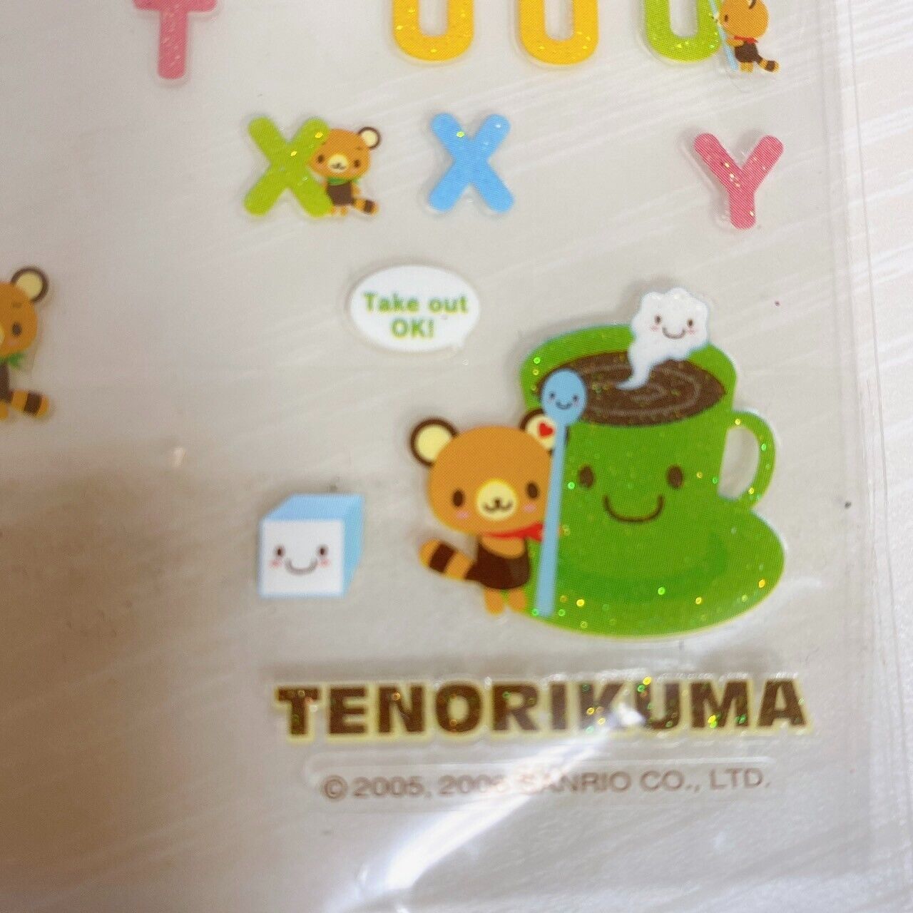 San-X Mamegoma Rilakkuma Sanrio Pompom Purin Cherinacherine Sticker Set Kawaii