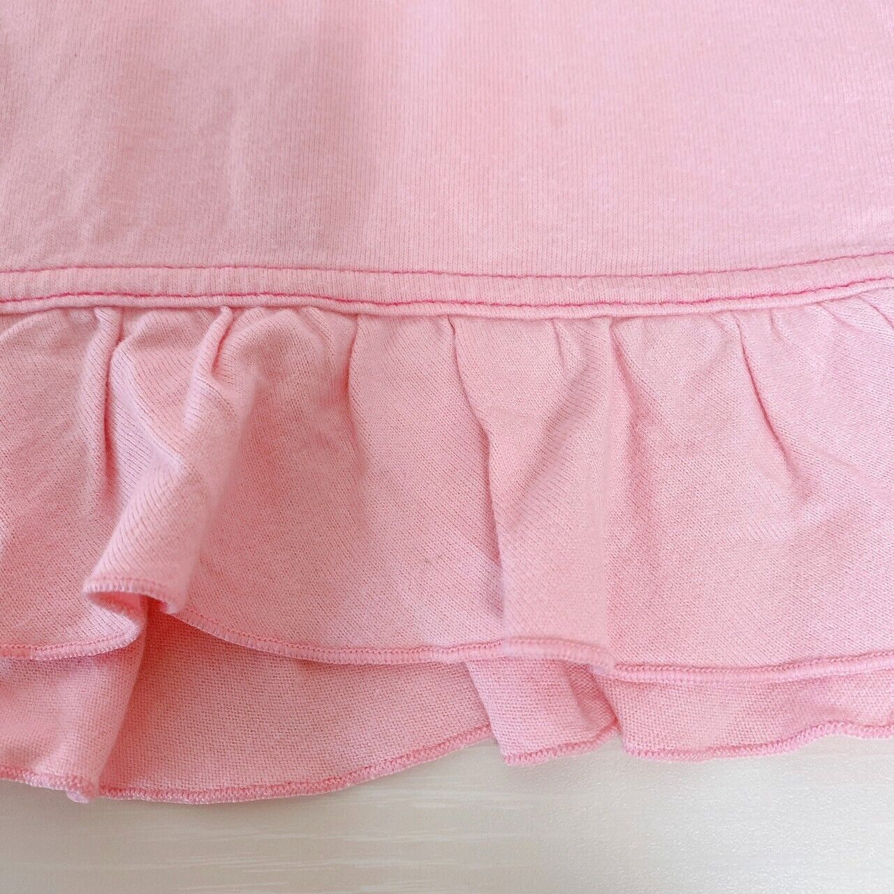 Mezzo Piano One Piece Pink 130cm Ribbon Frill Strawberry Heart Clothing Kawaii