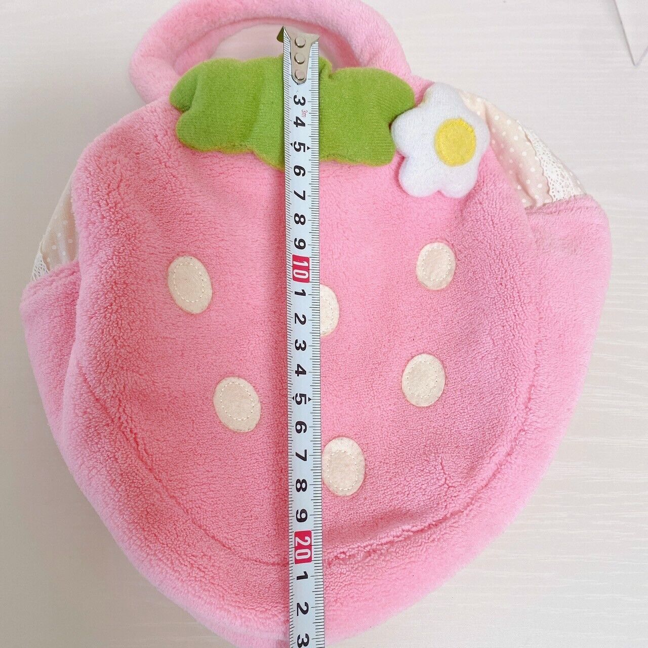 Mother Garden Cutie Strawberry Small Items Outing Set Pink Bag Case Snack Money