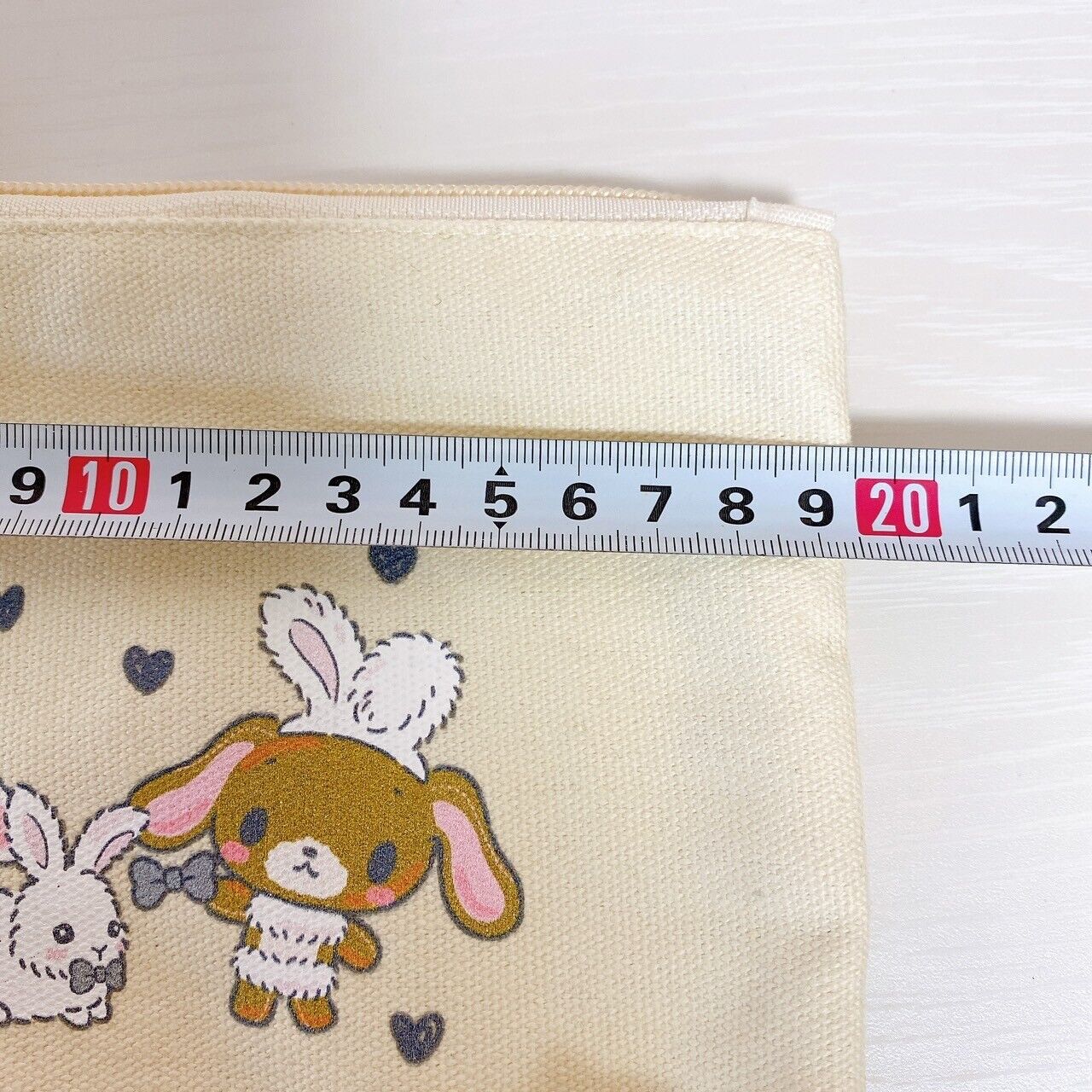 Sanrio Sugar Bunnies Acrylic Key Holder Pouch Set Rabbit Shirousa Kurousa Kawaii