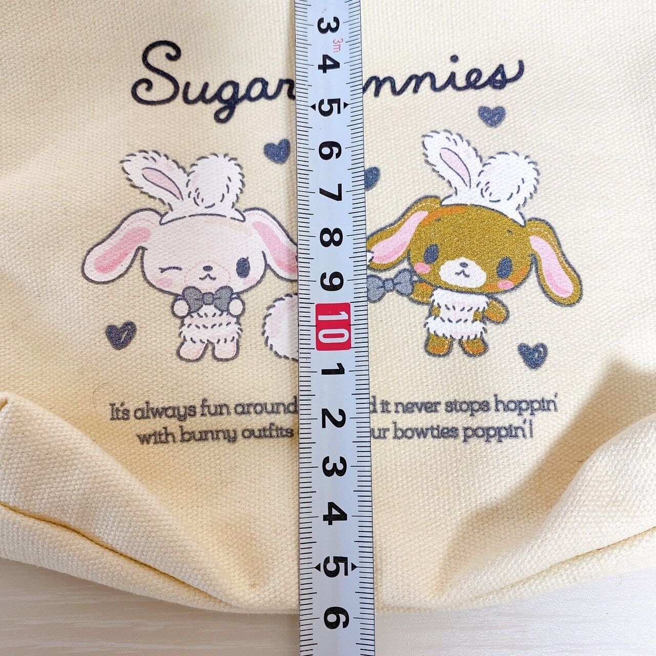 Sanrio Sugar Bunnies Acrylic Key Holder Pouch Set Rabbit Shirousa Kurousa Kawaii