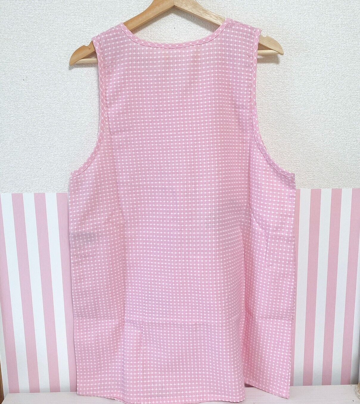 Sanrio Sugarbunnies Bunnies Apron Pink Shirousa Kurousa Cacao Vanilla Kawaii