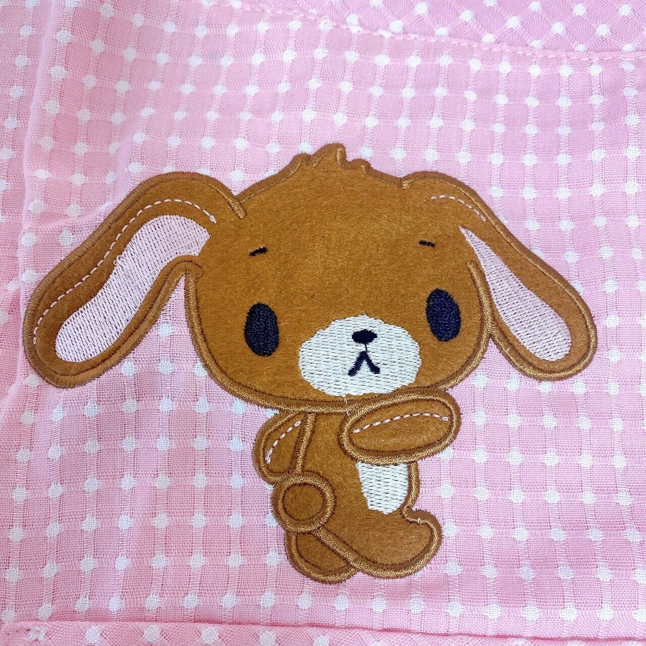 Sanrio Sugarbunnies Bunnies Apron Pink Shirousa Kurousa Cacao Vanilla Kawaii