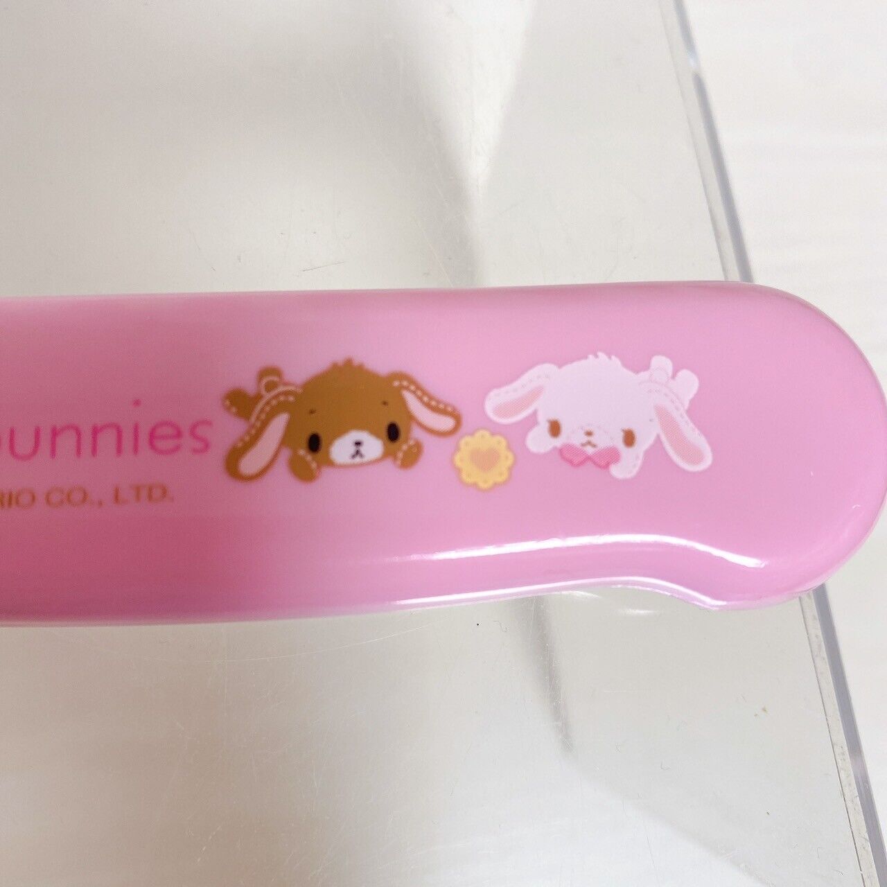 Sanrio Sugarbunnies Bunnies Kids Kitchen Knife Pink For Practice Stainless Box