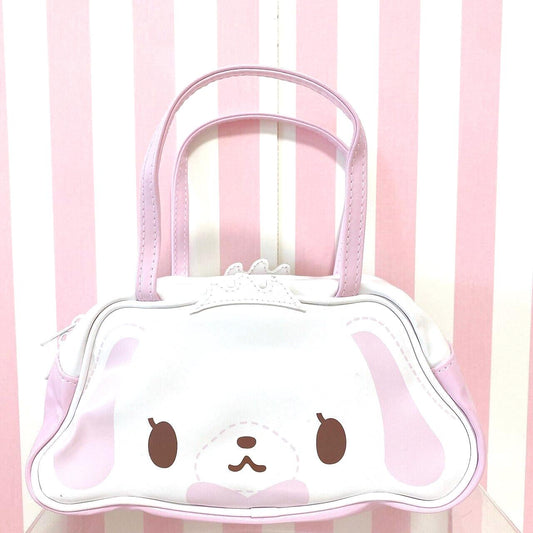 Sanrio Sugar Bunnies Handbag Bag Shirousa Kurousa Face Die Cutting Small Kawaii