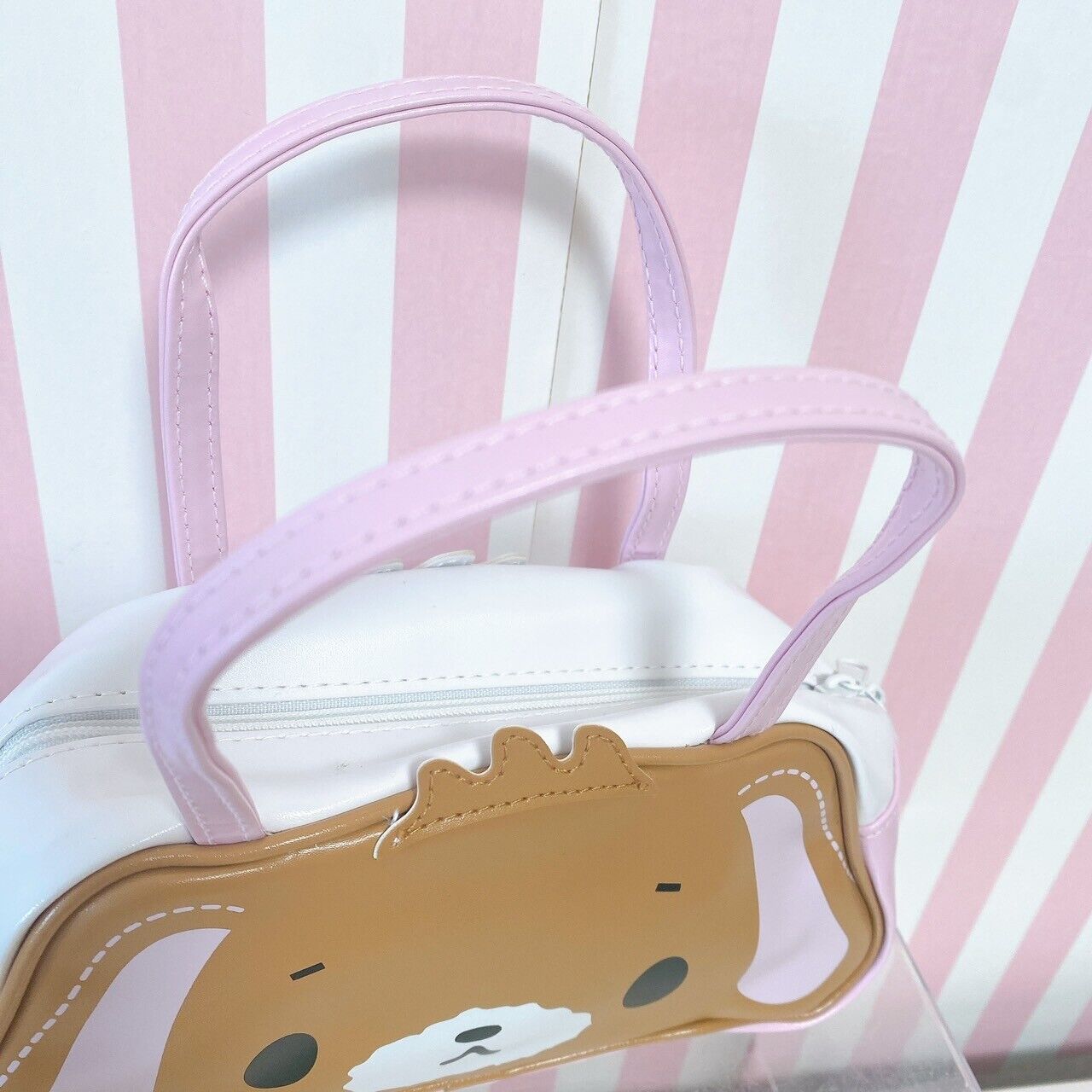 Sanrio Sugar Bunnies Handbag Bag Shirousa Kurousa Face Die Cutting Small Kawaii