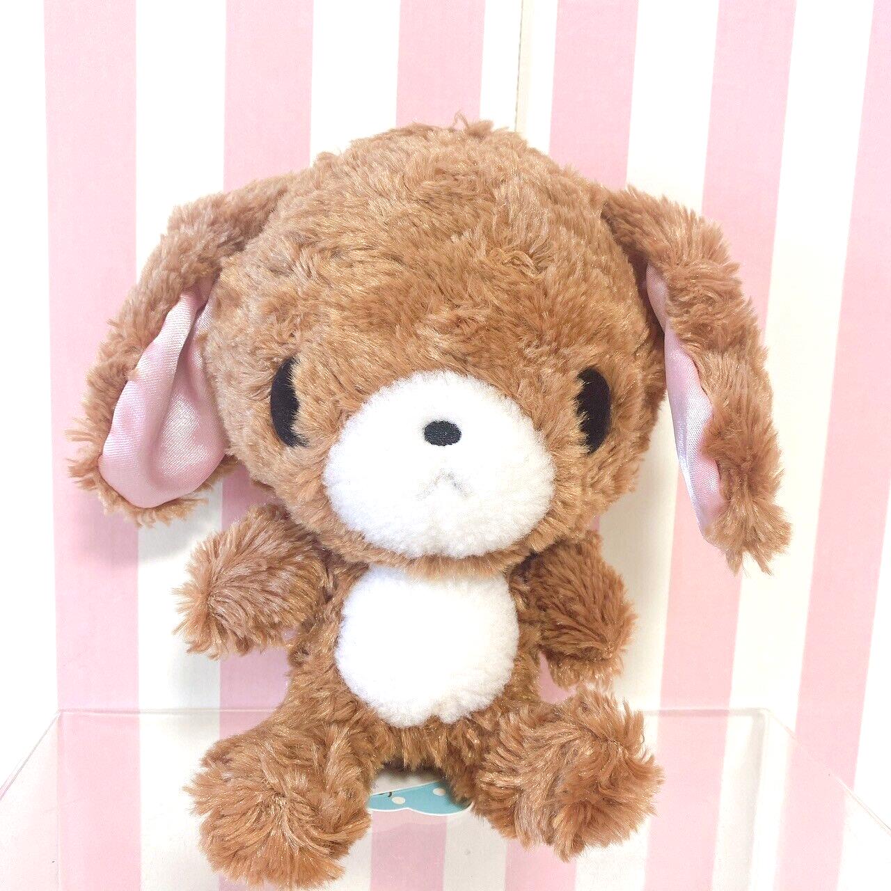 Sanrio Sugar Bunnies Kurousa Plush Doll Soft Stuffed Toy Fluffy Brown Kawaii