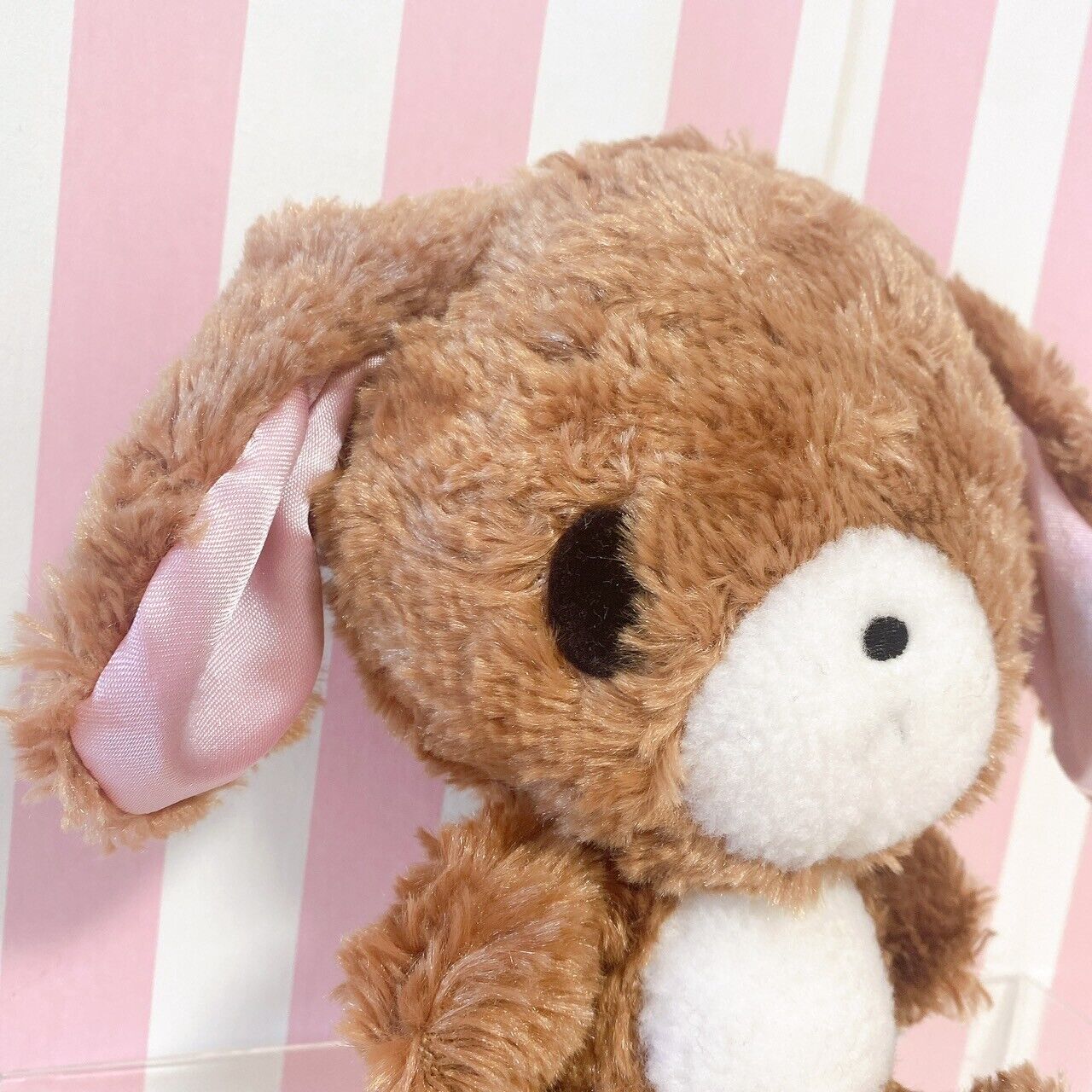 Sanrio Sugar Bunnies Kurousa Plush Doll Soft Stuffed Toy Fluffy Brown Kawaii