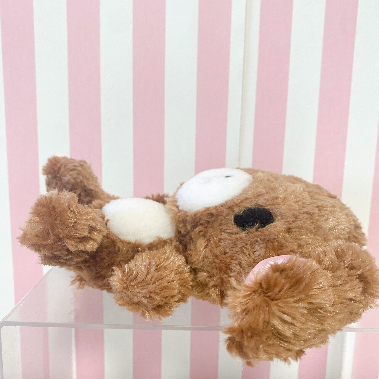 Sanrio Sugar Bunnies Kurousa Plush Doll Soft Stuffed Toy Fluffy Brown Kawaii