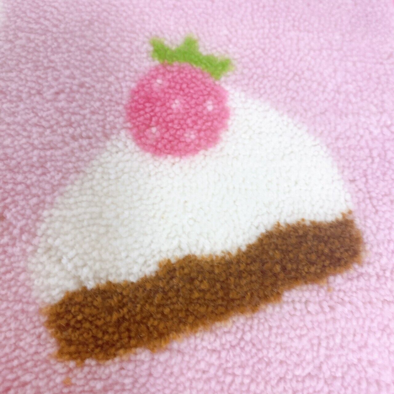 Sanrio Sugar Bunnies Bath Mat Rug Pink Shirousa Kurousa Rectangular Large Rare