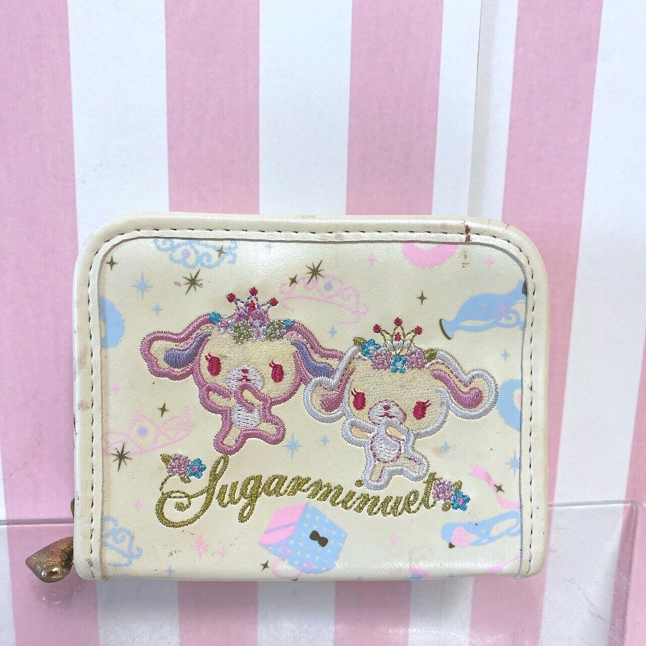 Sanrio Sugar Minuet Bunnies Wallet Coin Case Purse Pouch Primausa Balletusa Rare