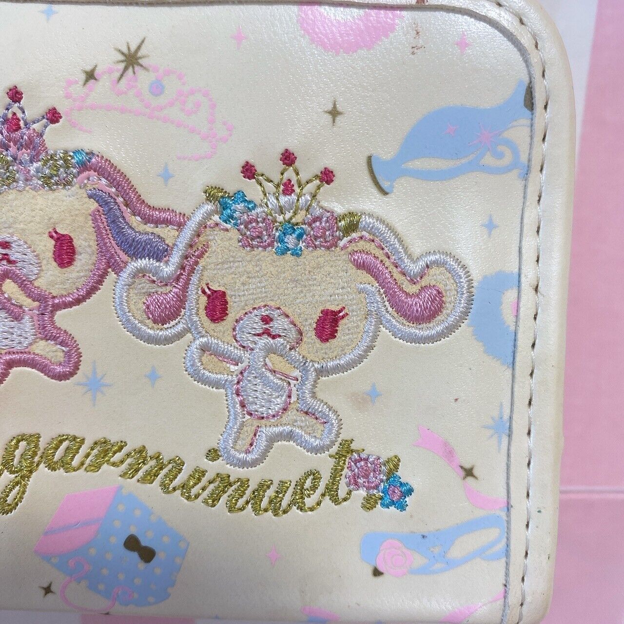 Sanrio Sugar Minuet Bunnies Wallet Coin Case Purse Pouch Primausa Balletusa Rare