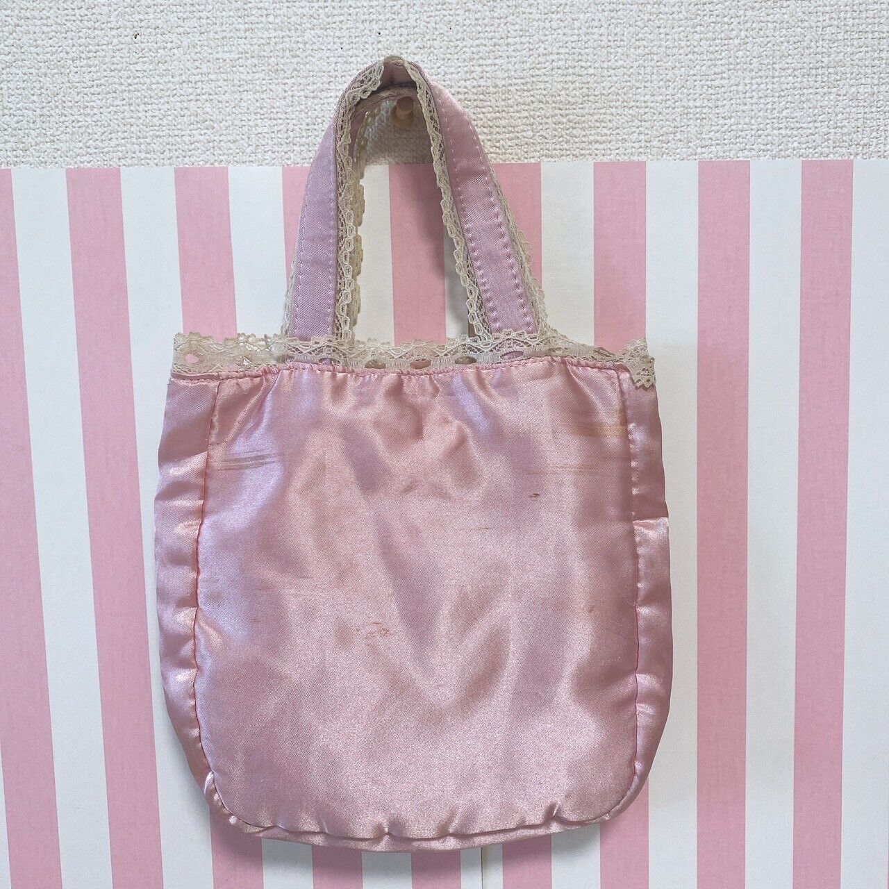 Sanrio Sugar Minuet Bunnies Tote Bag Primausa Balletusa Rabbit Lace Pink Soft