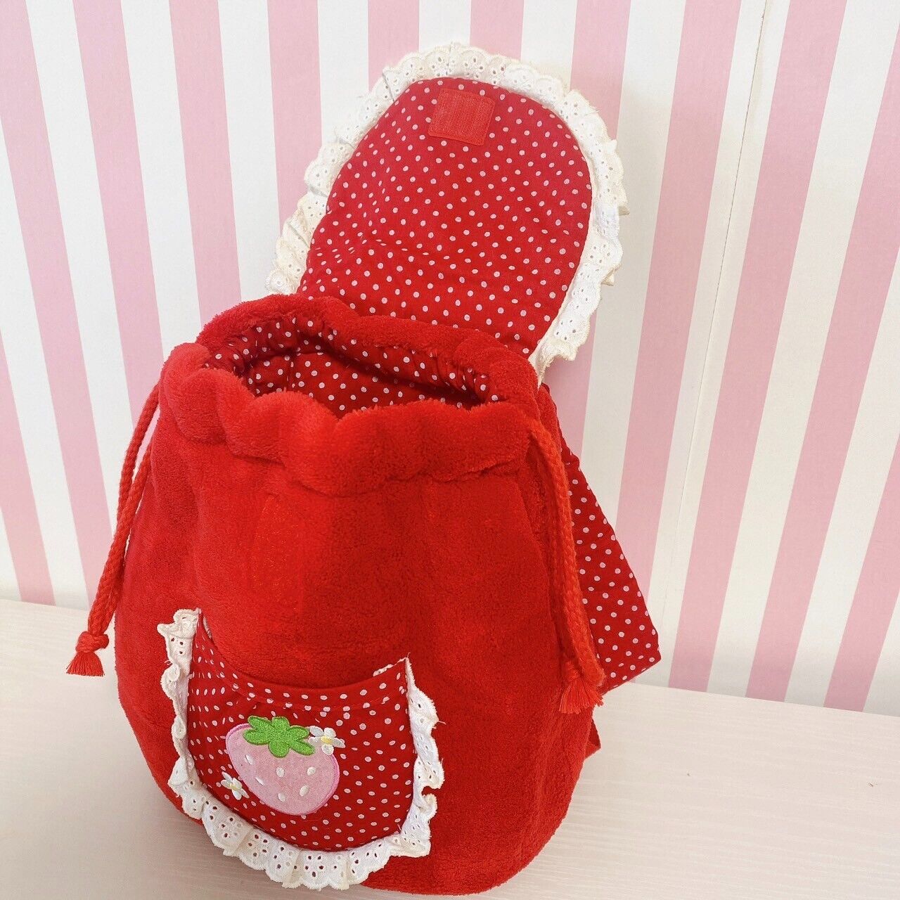 Mother Garden Strawberry Picnic Small Items Outing Set Rucksack Discontinued