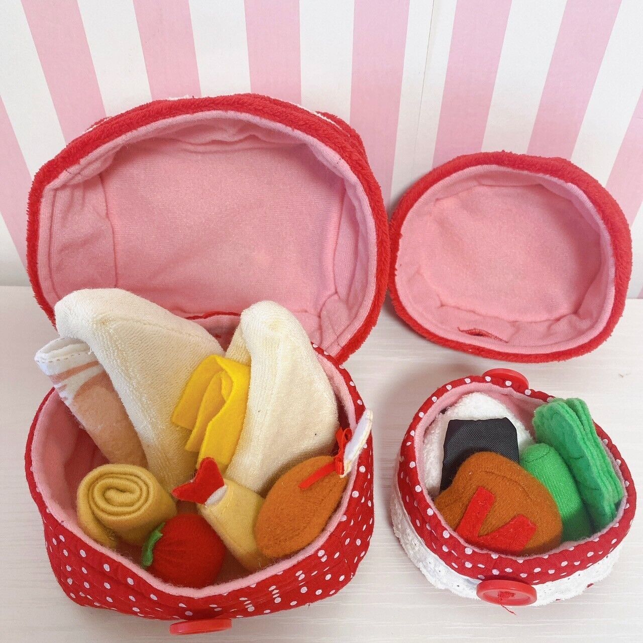 Mother Garden Strawberry Picnic Small Items Outing Set Rucksack Discontinued